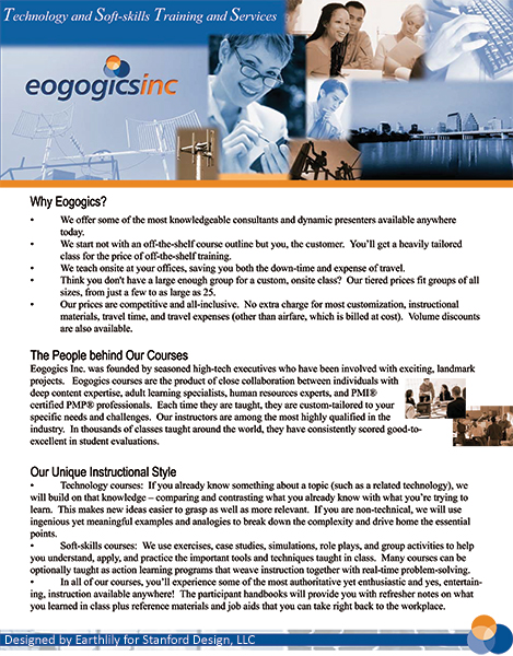Eogogics brochure