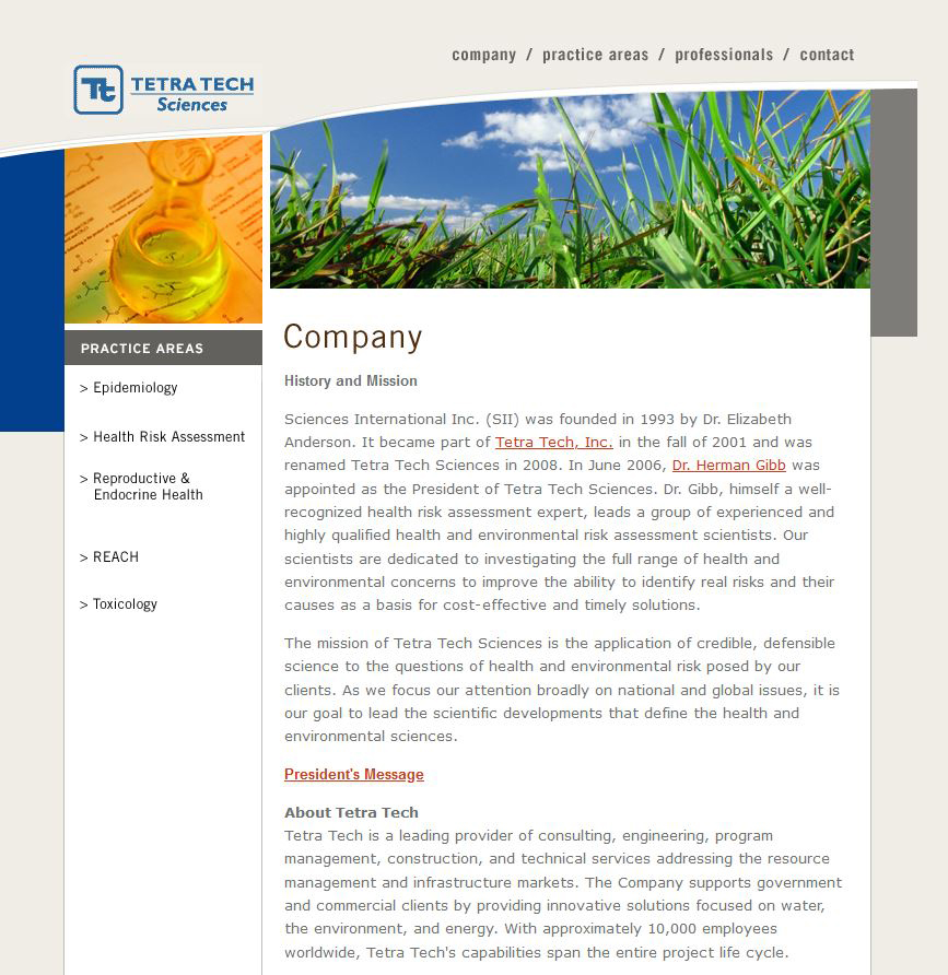 Tt Sciences companny